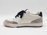 Palm Angels Beach University Sneakers In White & Navy Leather Size 44 Fw0226erdu