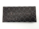 Judith Leiber Black Satin Swarovski Jl Monogram Case Crossbody Bag Do0825oxzde
