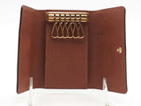 Louis Vuitton 6 Key Holder Brown Monogram Aa0426lorsa