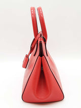 Louis Vuitton Marly Red Epi Leather Top Handle Bag Eb0526rrxde