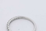 0.26cttw Diamond Wedding Set In 14k White Gold 3.1 Grams Size 7 Eb0726oxzsa