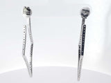 2.32ctw Diamond 14k White Gold 14k 6.6 Grams Dangle Earrings Sd1125izxsa