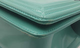 Chanel Teal Leather Boy Flap Shoulder Bag Eb1223oxxzsa