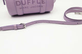 Marc Jacobs Mini Duffle Purple Leather Bag Eb0526crsa