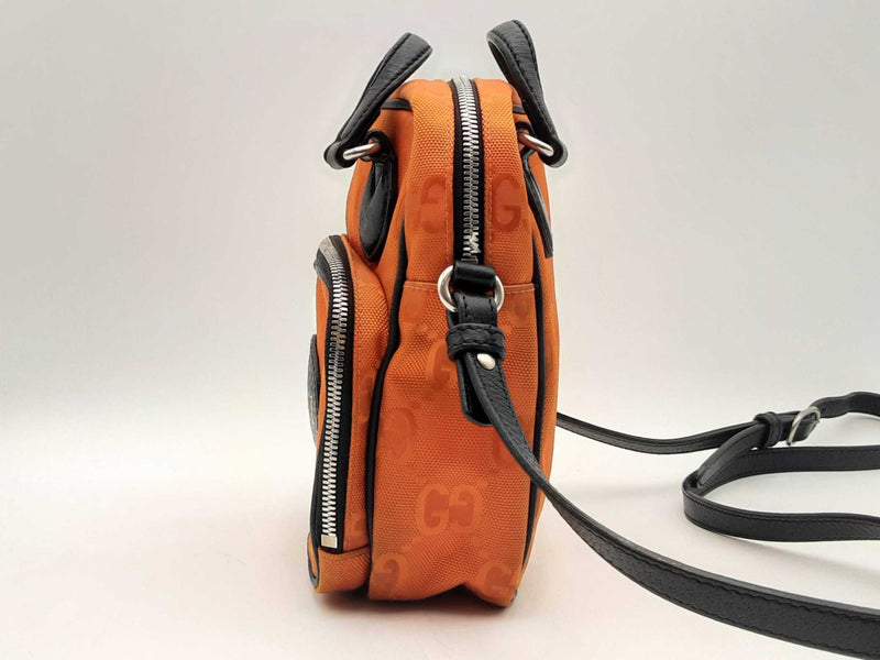 Gucci Off The Grid Nylon Orange Handbag Aa1025przsa
