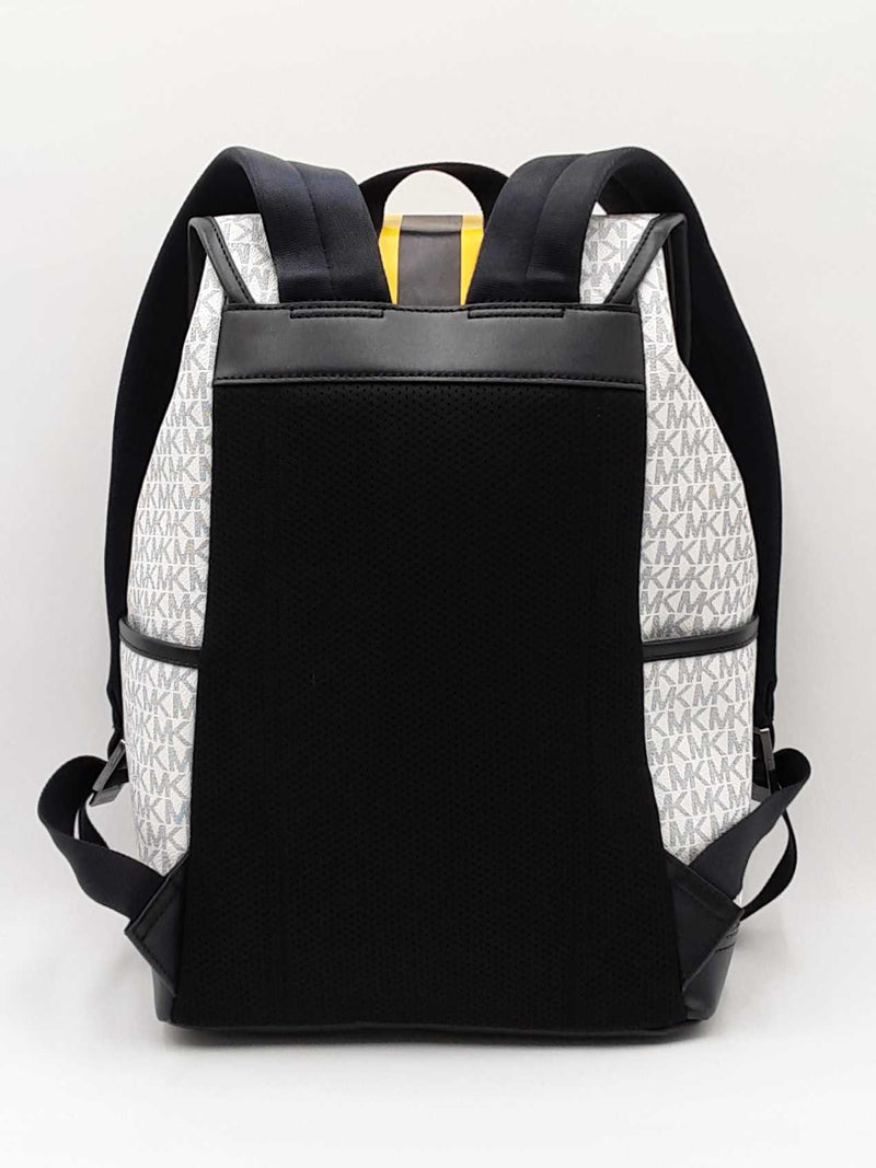 Michael Kors Cooper Logo Backpack In Mk Monogram Coated Canvas