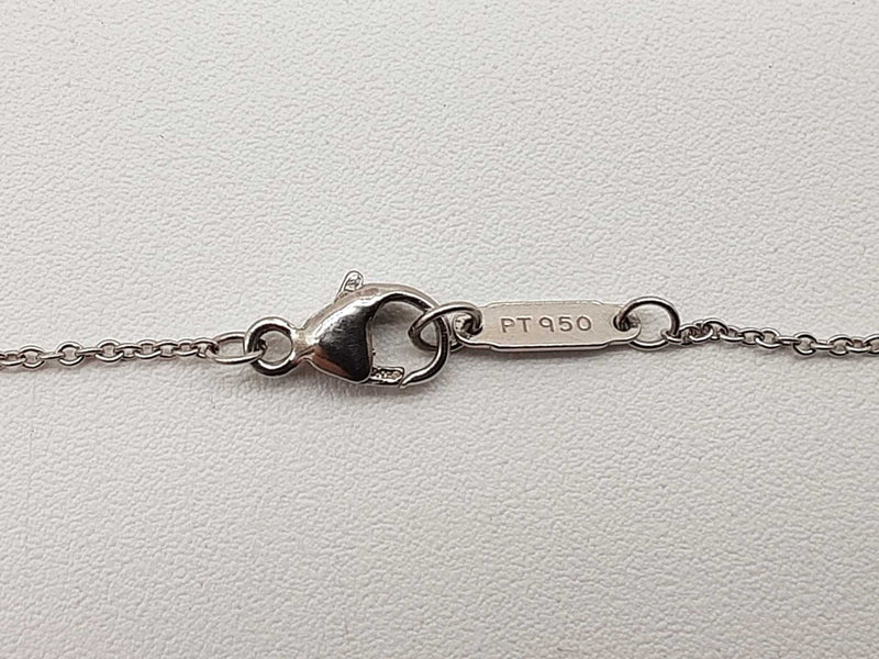 Tiffany & Co Jazz Drop Diamonds 0.950 Platinum 4.9g Necklace 17 In Do0725lwxzde