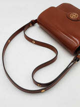Tory Burch Robinson Spazzolato Leather Crossbody Bag Eb0826rxdu