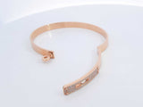 1 Cttw Diamond 23.5g 18k Yellow Gold Hinged Bangle Bracelet 7 In Vc0124rzxzmia