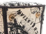 Christian Dior Lady Dior D-lite In Toile De Jouy Embroidered Canvas Fw0725lexzdu