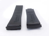 Rubber B M204-l Black Watch Band Aa0623lrzsa