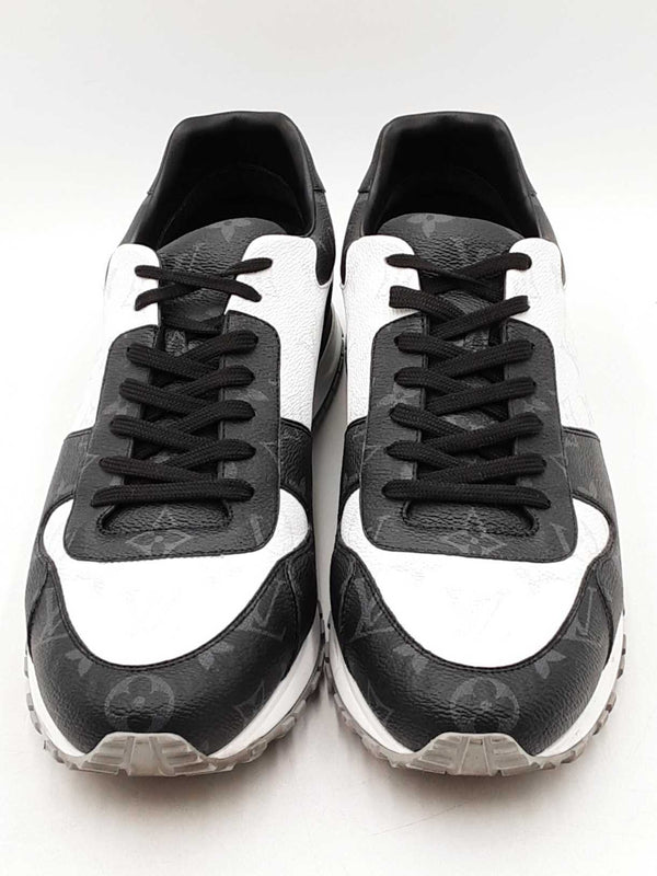 Louis Vuitton Black & White Monogram Eclipse Reverse Run Away Sneakers Eb925wrxdu