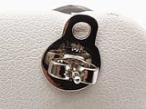 Gray Brown Pearls 14k White Gold 8.5g Stud Earrings Do0325orxde