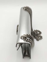 Gucci Dionysus Metallic Silver Leather Shoulder Bag Eb1026erxsa