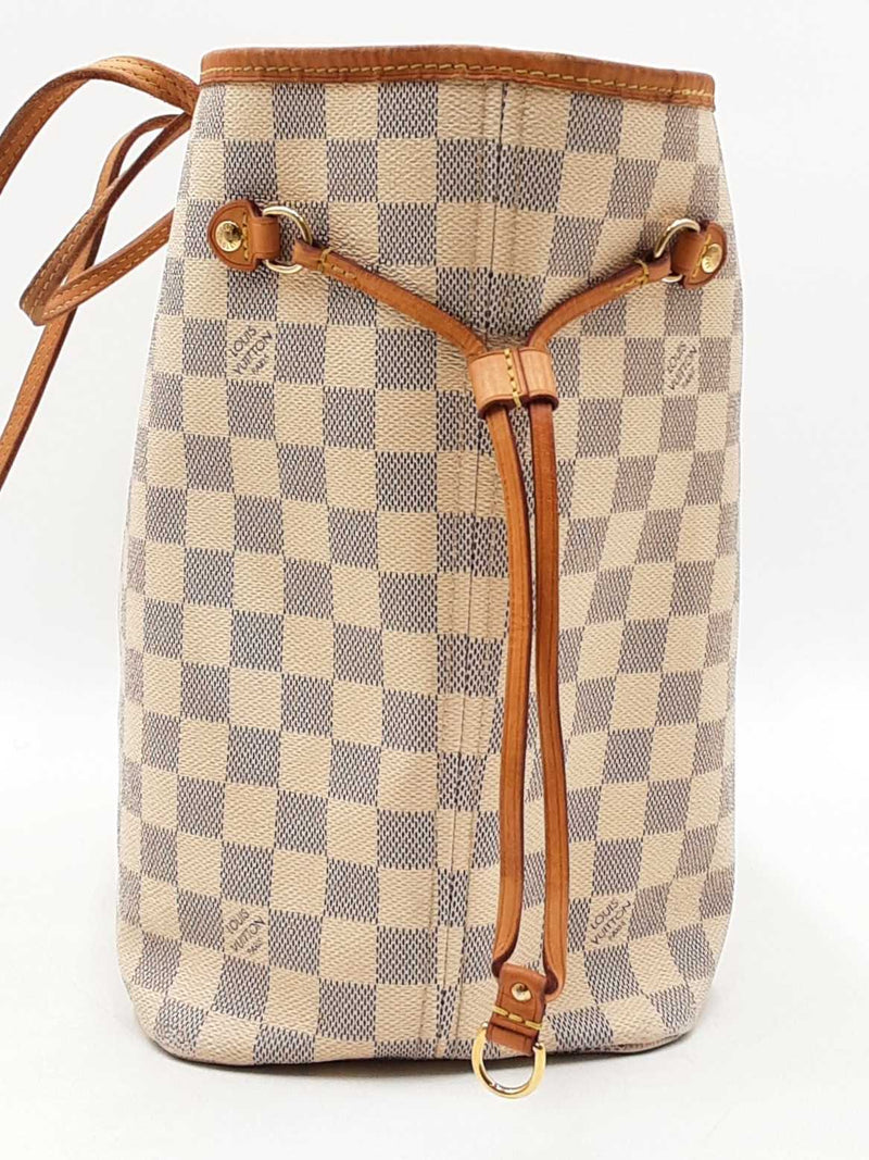 Louis Vuitton Damier Azur Neverfull & Pochette Eb0925ixzdu