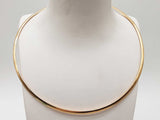 14k Yellow Gold 20.8g Omega Collar Necklace 18 In Do1224srxde