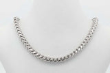 18k White Gold Franco Chain Necklace 38 Grams 22 Inch Eb0926wxxzsa