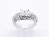 2.13 Cttw Diamond & 14k Gold Cluster Ring 5.7 Grams Size 7.25 Fw0925lprxdu