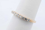Tiffany & Co. 18k Yellow Gold Diamond Ring 2.5 Grams Size 7.25 Eb0626rxzde