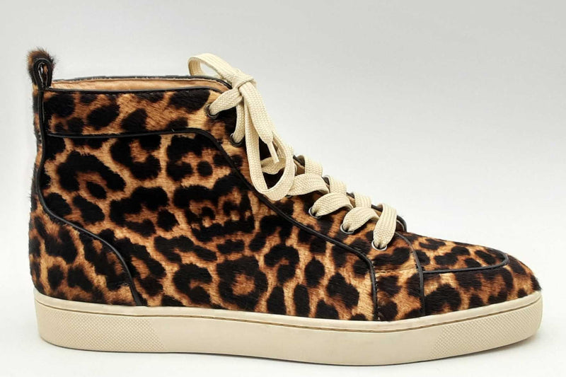 Christian Louboutin Pony Hair Leopard Print Rantus Orlato Sneakers Eb0325orxsa