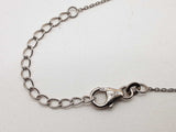 0.40 Cttw Lab Grown Diamonds 0.925 Silver 2.8g Cross Pendant Chain 20 In Do0525iide