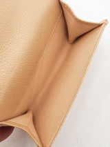 Chanel Classic Flap Card Holder In Beige Quilted Caviar Leather Fw0925wzxdu