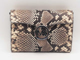 Michael Kors Vanna Shoulder Flap Python Bag Sd1025ozsa
