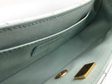 Chanel 24c Coco Light Blue Iridescent Quilted Leather Crossbody Bag Do0925pxzxde