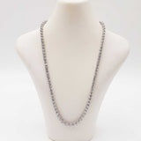 13.93ctw Diamonds 18k White Gold 36.5 Grams 18 Inch Necklace Sd0126lozxzde