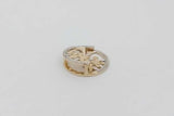 14k Yellow Gold Tree Of Life Pendant With Diamonds 3.3 Grams Eb0926oxzsa