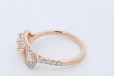 1.04cttw Lab Grown Diamond Ring In 14k Yellow Gold 2.74 Grams Size 7 Eb0726crxde