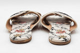 Christian Dior Dway Crossover Strap Canvas Slides Size 37.5 Eb1125crdu