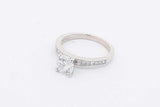 1.32cttw Diamond Ring In 14k White Gold 2.9 Grams Size 6.75 Eb0325lrxzsa