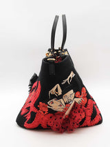 Christian Louboutin Flamencaba Embroidered Tote Bag Eb0626rxzde