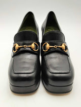 Gucci Horsebit Platform Loafers Size 38.5 Eb1024lorsa