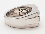 1.98 Cttw Lab Grown Diamonds 10k White Gold 14.0g Ring Size 10 Do0526lxzxde