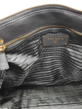 Prada Grey Nylon Tessuto Gaufre Tote Bag Eb0526wrxde