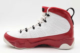 Nike Air Jordan 9 Retro Red & White Sneakers Size 10 302370-160 Eb0725exdu