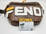 Fendi X Fila Glazed Fabric Ff Mania Belt Bag Eb0724rrxdu