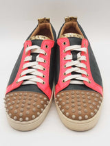 Christian Louboutin Louis Junior Spikes Sneakers Size 45.5 Eb0925oxzde