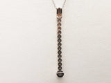 Tiffany & Co Jazz Drop Diamonds 0.950 Platinum 4.9g Necklace 17 In Do0725lwxzde