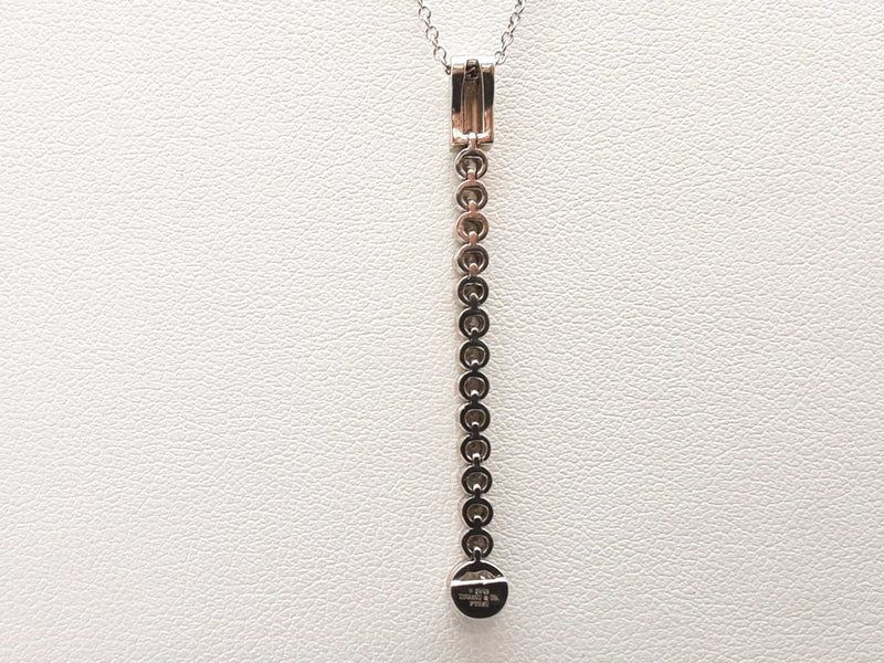 Tiffany & Co Jazz Drop Diamonds 0.950 Platinum 4.9g Necklace 17 In Do0725lwxzde