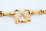 24k Yellow Gold Rolo Chain Necklace 45.6 Grams 29 Inch Eb0526roxzde