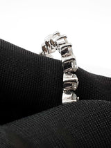 4.38 Cttw Diamond & 85% Platinum Graduated Tennis Bracelet 14.5 Grams 7 Inch Fw0726llcxdu