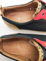 Christian Louboutin Louis Junior Spikes Sneakers Size 45.5 Eb0925oxzde