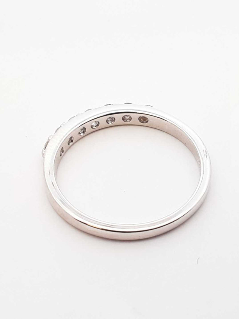0.42 Cttw Diamond & 14k Gold Anniversary Ring 2.1 Grams Size 6.75 Fw0825lozdu