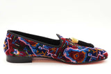 Christian Louboutin Stamboul Velvet Tassel Loafers Size 43 Eb0326rxzde