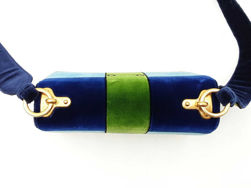 Prada Trompe L'oeil Cahier Crossbody In Multicolor Velvet Fw0625exzmia