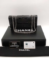 Chanel Coco Ming Black Patent Leather Flap Shoulder Bag Eb1026rxzsa