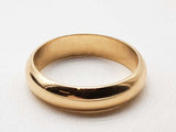 14k Yellow Gold 5.4g Band Ring 8.5 Do1024lcrde